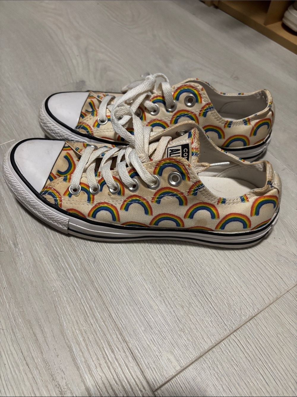 🔥BUNDLESALE W7 M5 Converse All Star Low-Top Sneakers Pride Rainbow Print